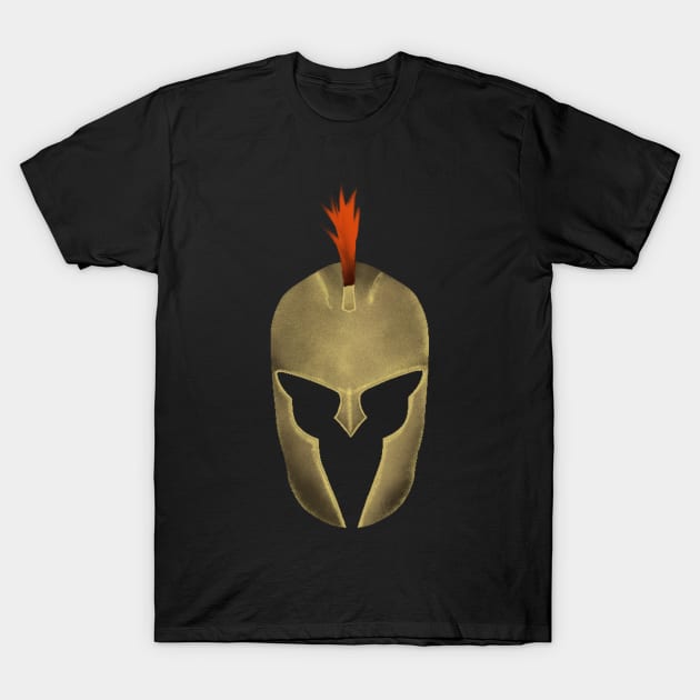 Greek helmet T-Shirt by Artarulle